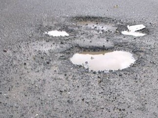 potholes