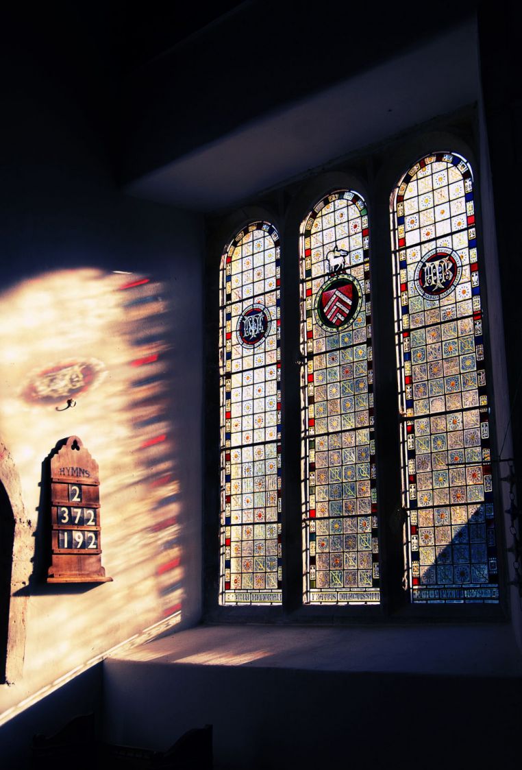 stained glass window