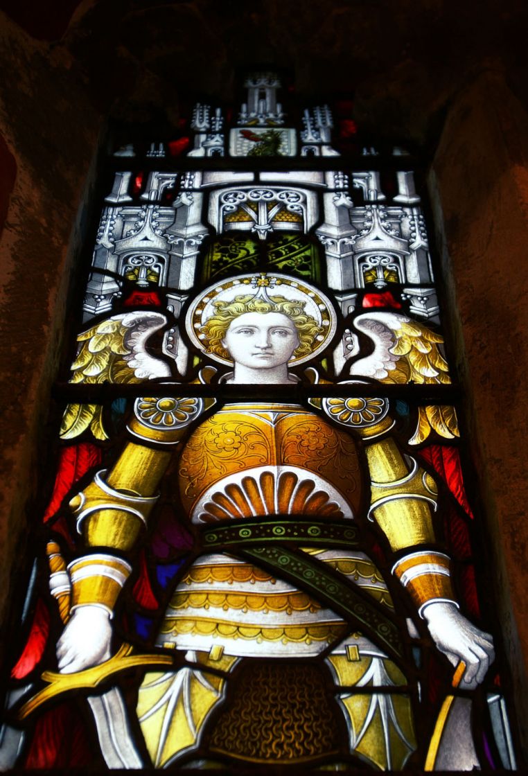 stained glass window